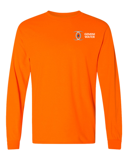 Gemini - Hi-Vis Orange Long or Short-Sleeve T-Shirt