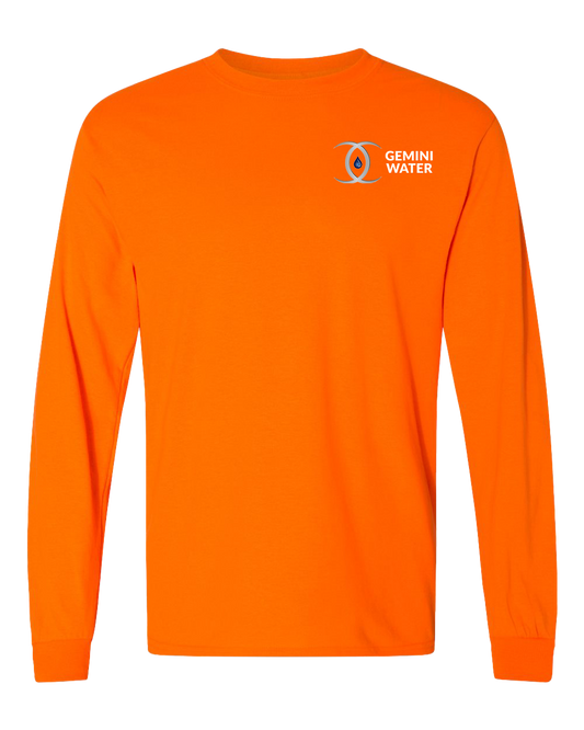 Gemini - Hi-Vis Orange Long or Short-Sleeve T-Shirt