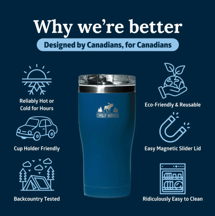 Chilly Moose 580 mL Algonquin Tumbler