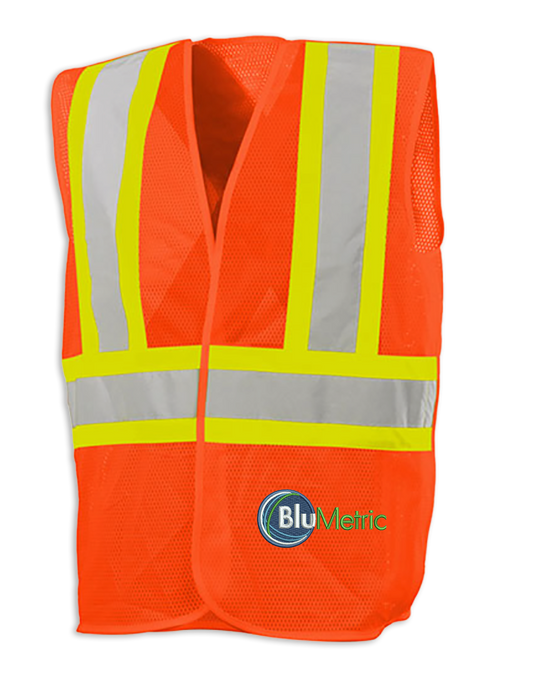 5 Pt. Tearaway Mesh Traffic Vest